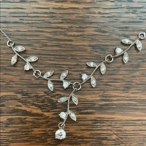 Faux Diamond Necklace